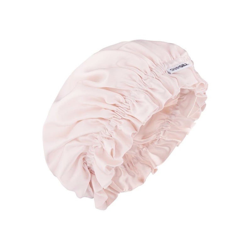 Shhhsilk粉红色的丝绸帽子睡觉