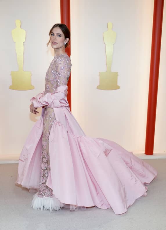 ANA x Louis Vuitton custom evening gown and high jewelry for the