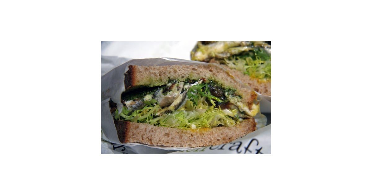 White Anchovy and Egg Sandwich