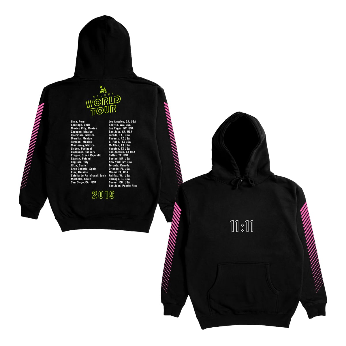 Maluma store merch hoodie