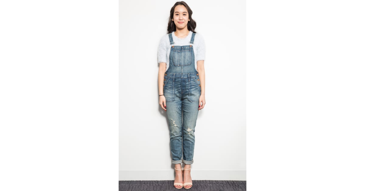 Thin With Less Curves The Most Flattering Overalls POPSUGAR Fashion