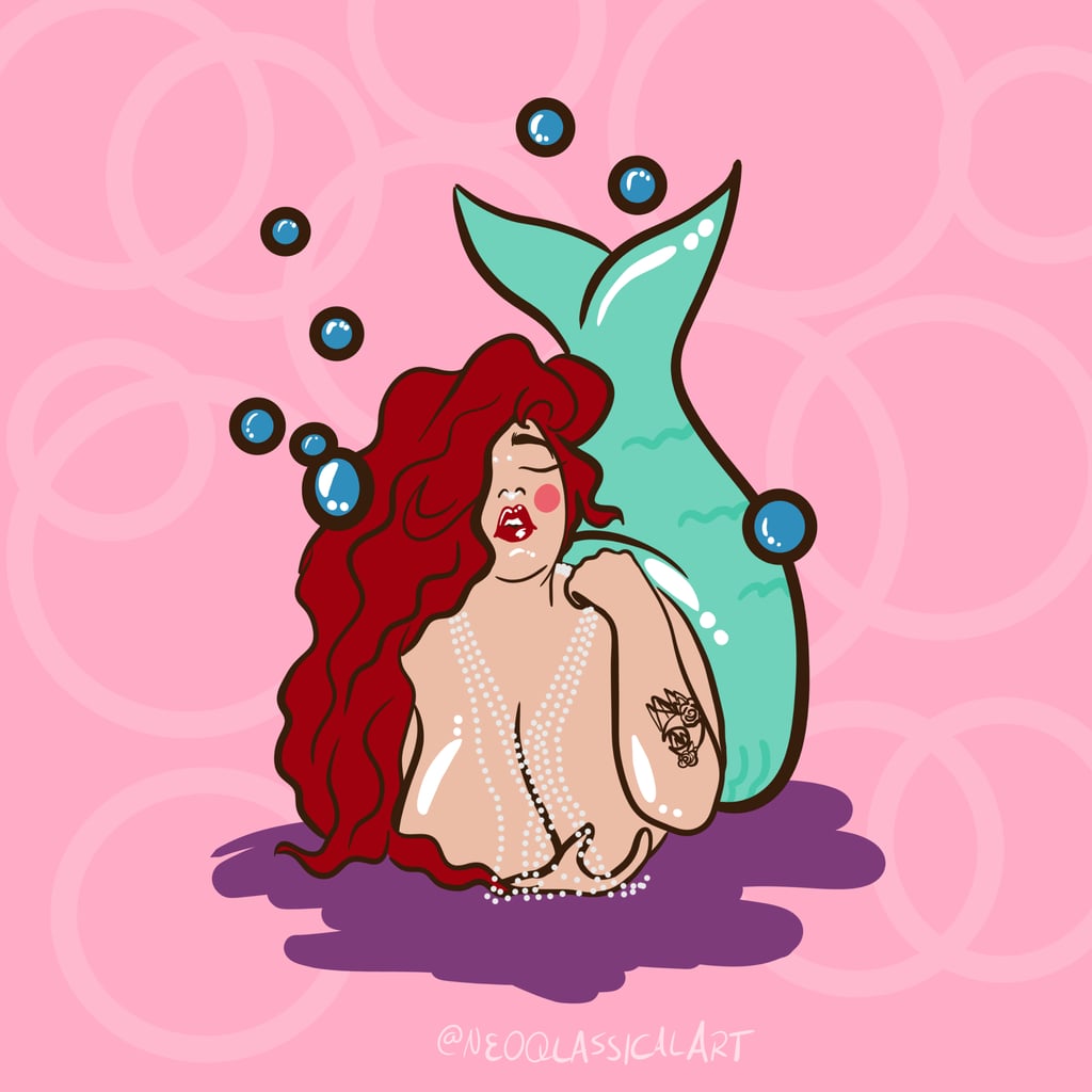 Curvy Ariel From The Little Mermaid