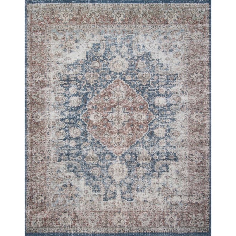 Lucca Denim Terra Cotta Rug