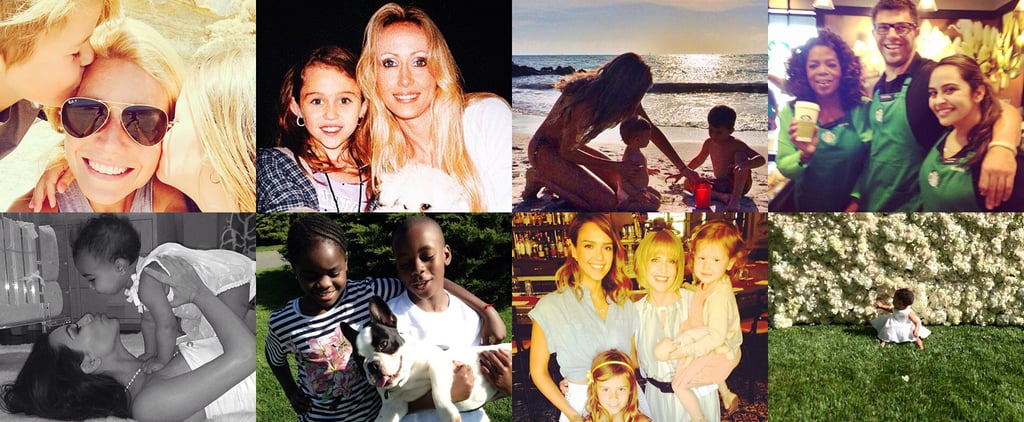 Celebrity Instagram Pictures For Mother's Day 2014