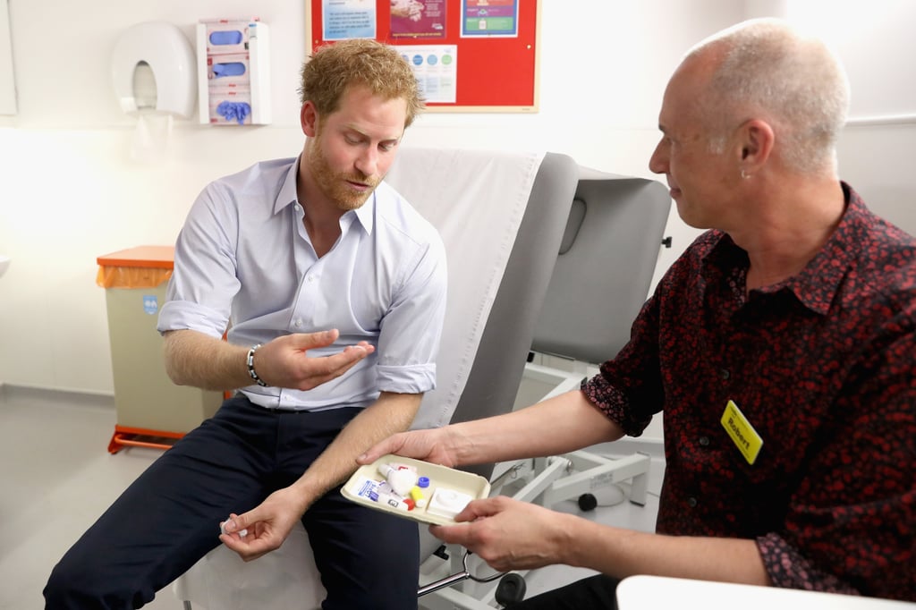 Prince Harry Gets HIV Test