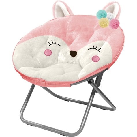 American Kids Plush Animal Saucer Chair