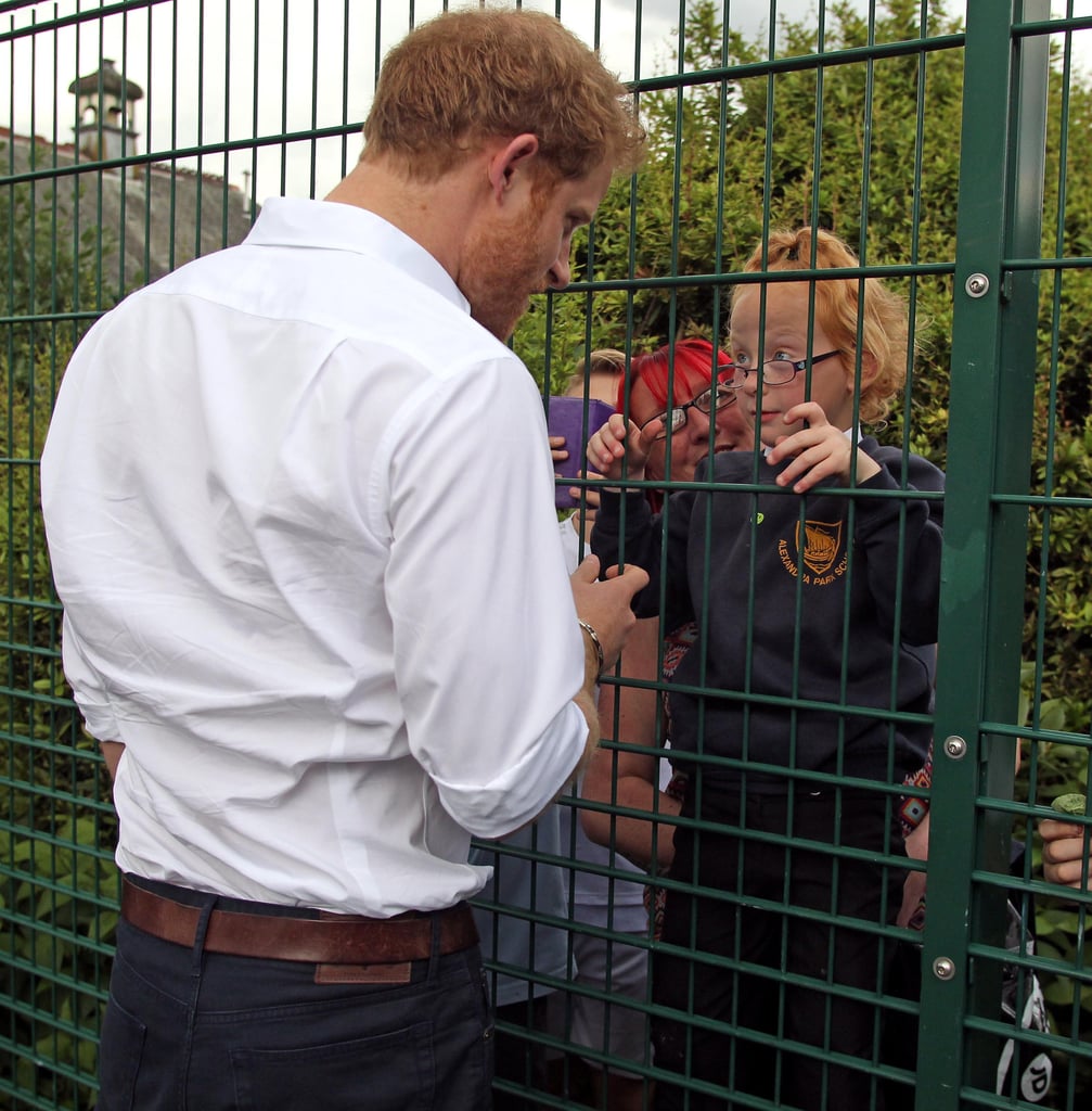 Prince Harry Visits RFU Community Rugby Programme June 2016