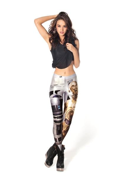 Black Milk Artoo and Threepio Leggings