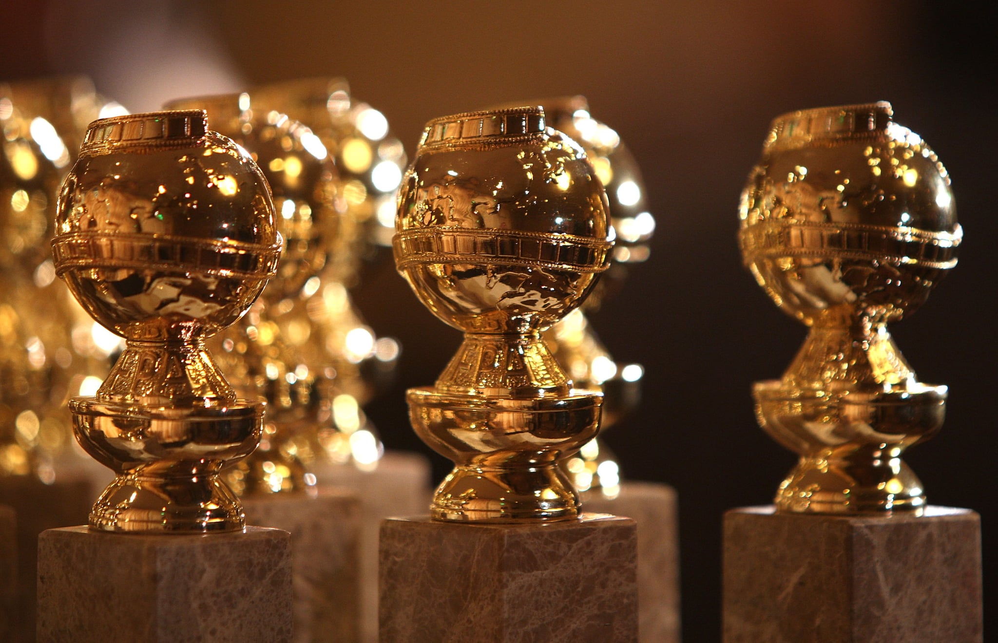 BEVERLY HILLS, CA - JANUARY 06:  The new 2009 Golden Globe statuettes are on display during an unveiling by the Hollywood Foreign Press Association at the Beverly Hilton Hotel on January 6, 2009 in Beverly Hills, California. The 66th annual Golden Globe Awards are scheduled for January 11.  (Photo by Frazer Harrison/Getty Images)