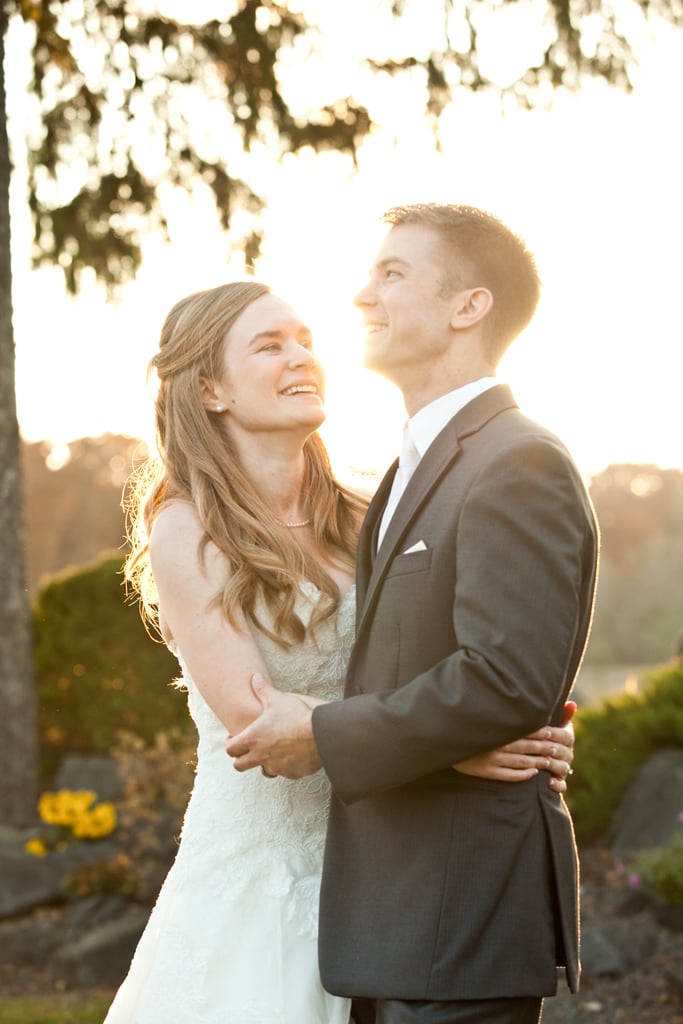 Outdoor Sunset Wedding