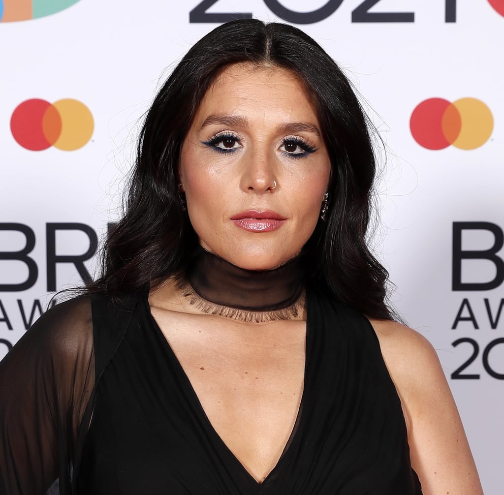 Jessie Ware's Midnight-Blue Liner at the 2021 BRIT Awards
