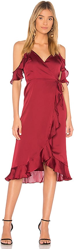 Lovers + Friends Gigi Wrap Midi