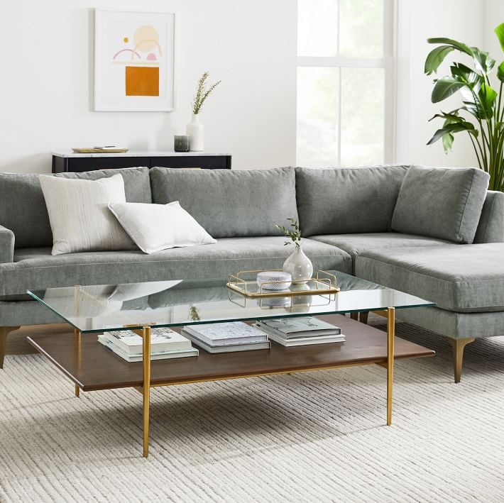 Best Glass Coffee Table From West Elm