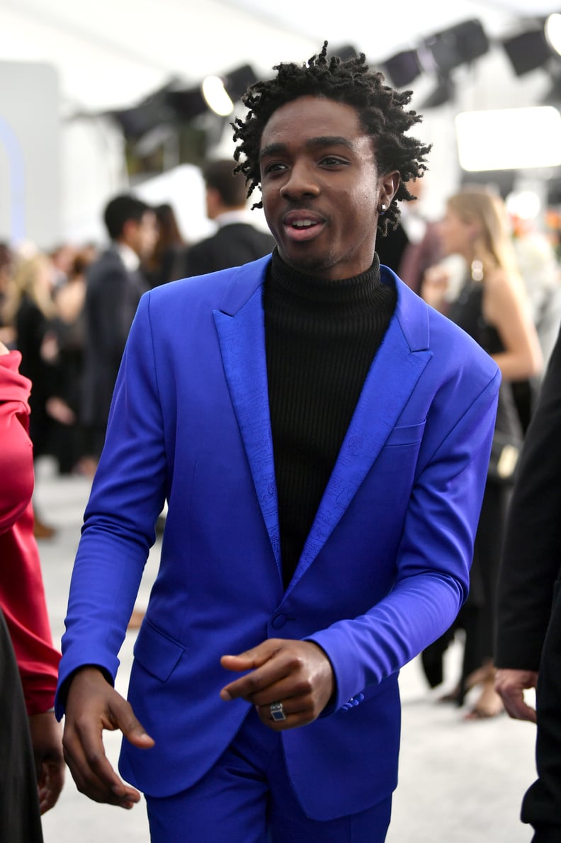 Caleb McLaughlin at the 2020 SAG Awards