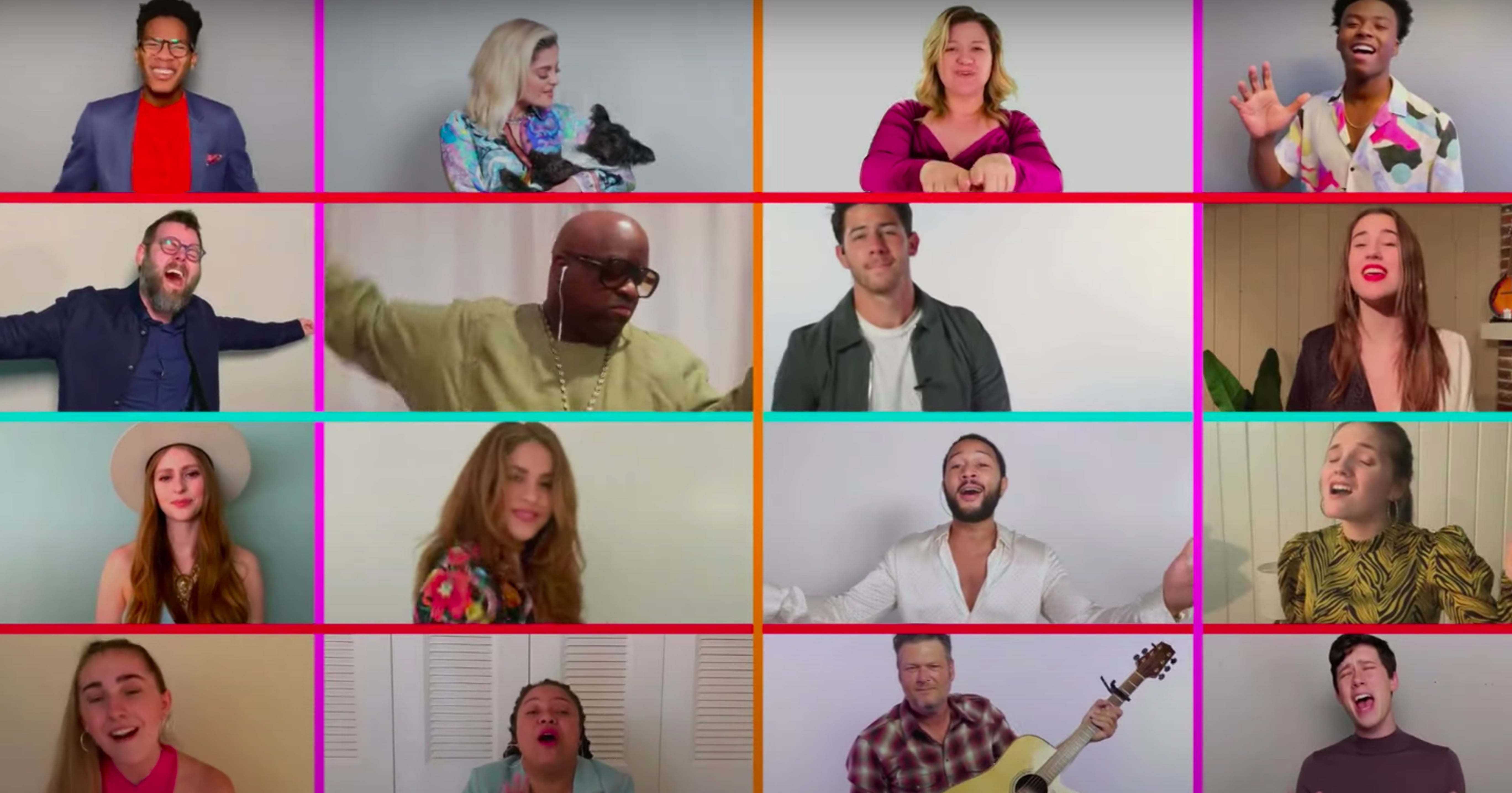 Watch The Voice Judges Sing "Let My Love Open the Door" POPSUGAR