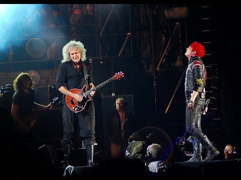 "We Will Rock You" by My Chemical Romance Feat. Brian May
