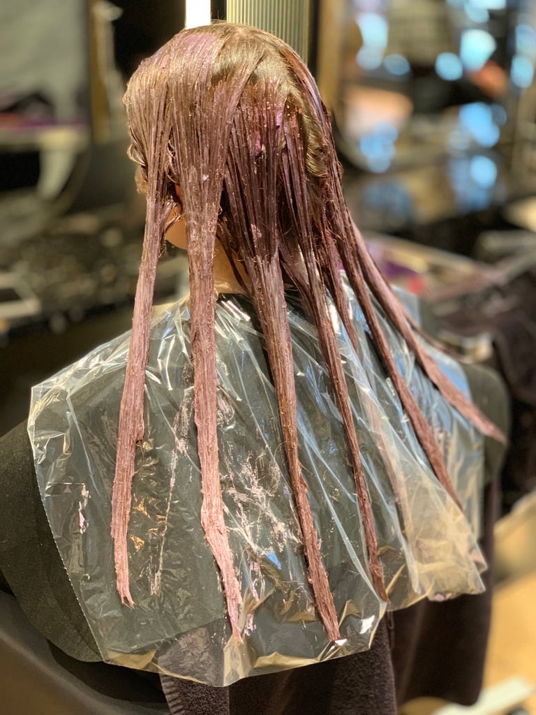 Step 2 Copper Color Process Copper Hair Dye Process POPSUGAR