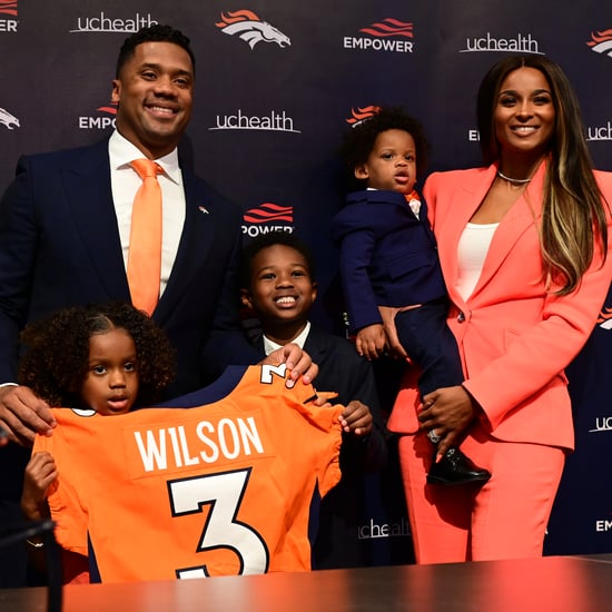 Ciara and Russell Wilson's Family at Denver Broncos Signing