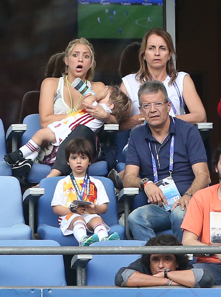 Shakira And Her Family At The Euro Cup 2016 Photos Popsugar Latina