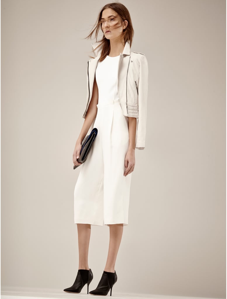 The one Summer trend I've yet to try? Culottes. I love the breeziness of this lightweight O’2nd jumpsuit ($450) and think it's such a functional piece. Why not make things easy for myself and try out the silhouette with one easy, throw-on-and-go piece?
— SW