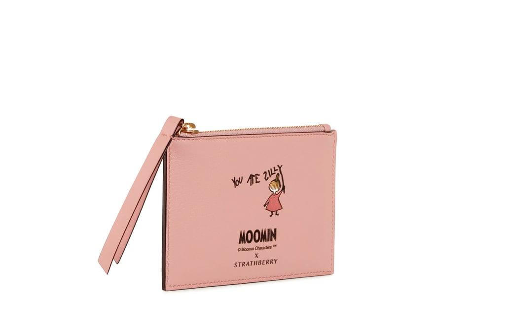 Strathberry X Moomin Nano Folio — Rose
