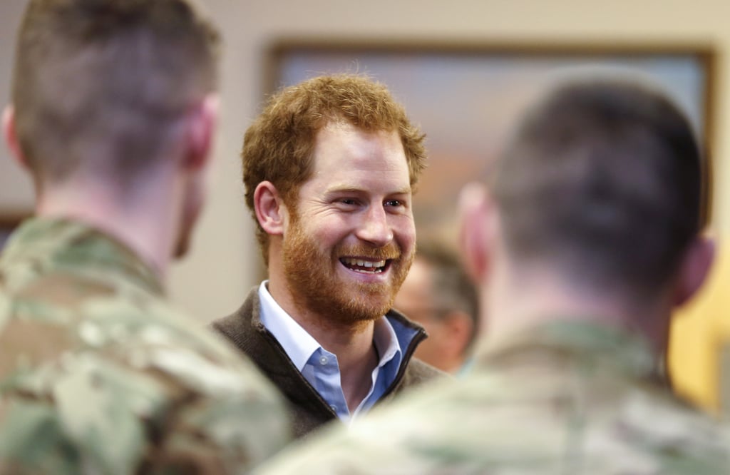 Prince Harry Visits Lancashire England February 2016