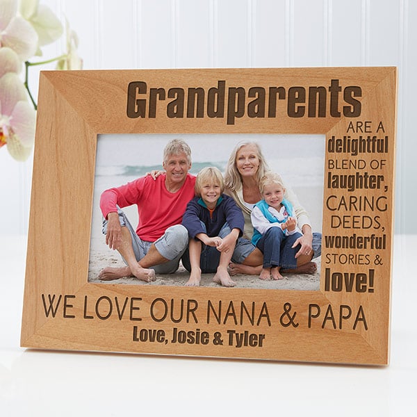 For the Grandparents Who Appreciate Family Photos "The Best Gift