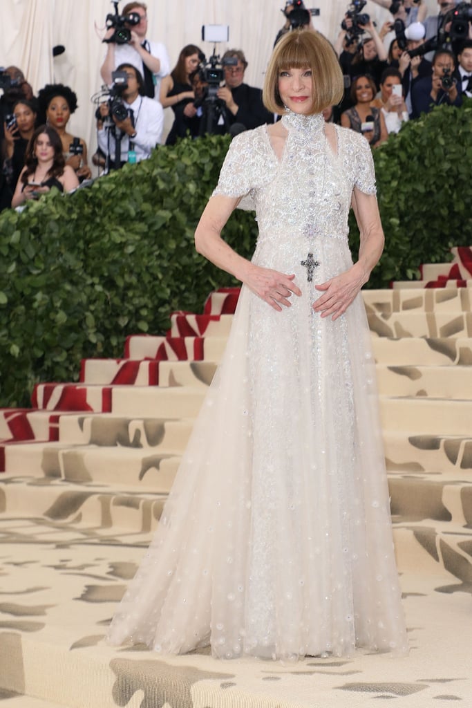 Anna Wintour at the 2018 Met Gala