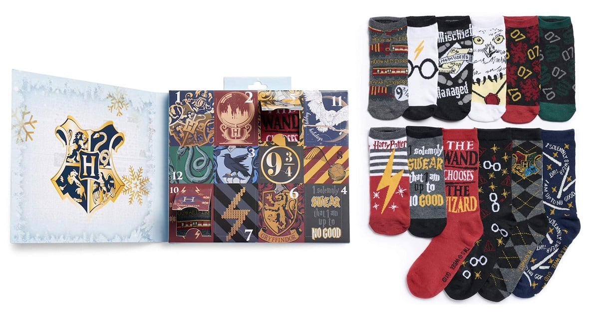 Harry Potter Sock Advent Calendar on Amazon POPSUGAR Entertainment