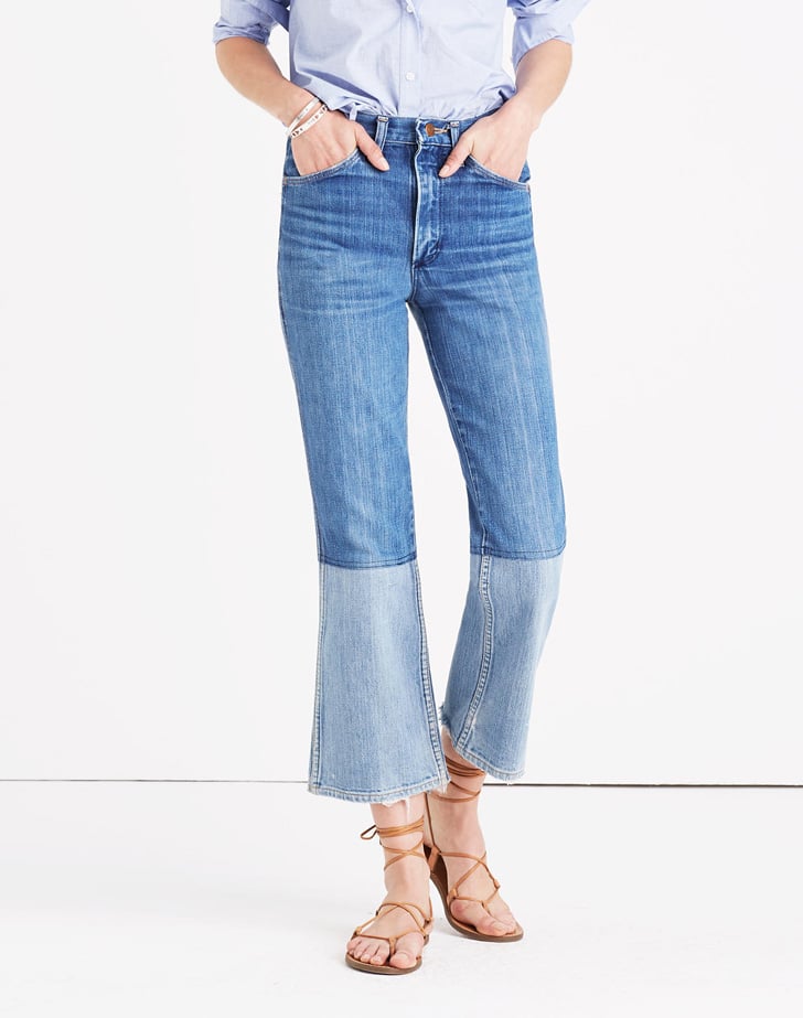 Madewell B SidesTM 'Two-Tone Edition' Reworked Vintage Jeans ($385)