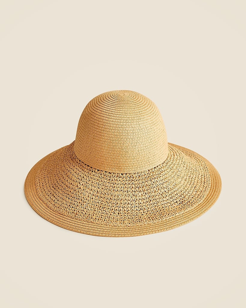 J. Crew Textured Summer Straw Hat