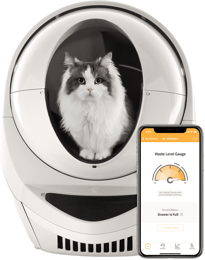 LitterRobot 3 Connect SelfCleaning, WiFi Litter Box in Beige Litter