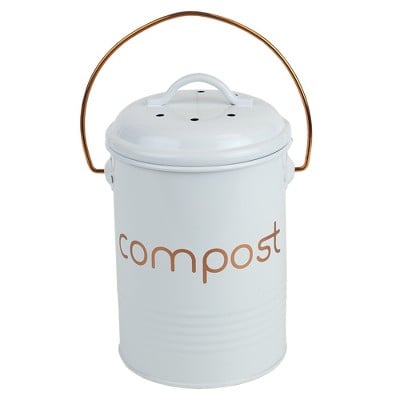 Home Basics Grove Compact Countertop Compost Bin