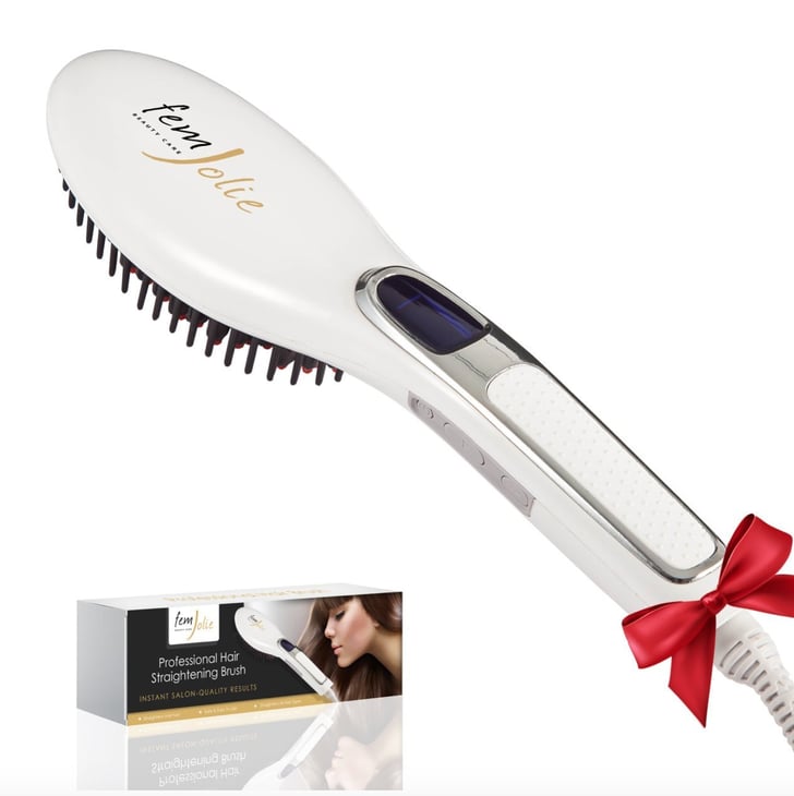 FemJolie Hair Straightening Brush Best Hair Tools on Amazon