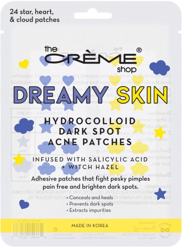 Best Pimple Patches: The Crème Shop Dreamy Skin Hydrocolloid Dark Spot Acne Patches