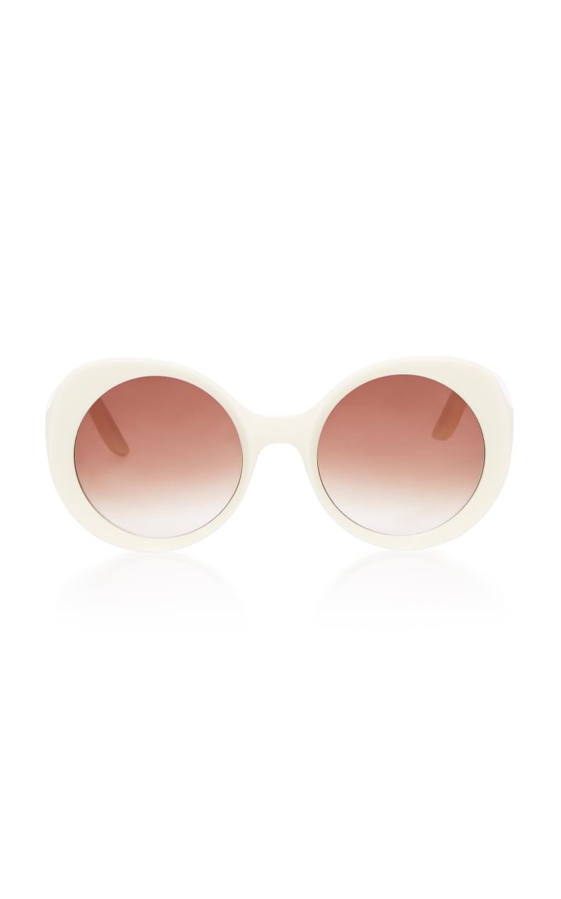 Lapima Carlota Oversized Round Sunglasses