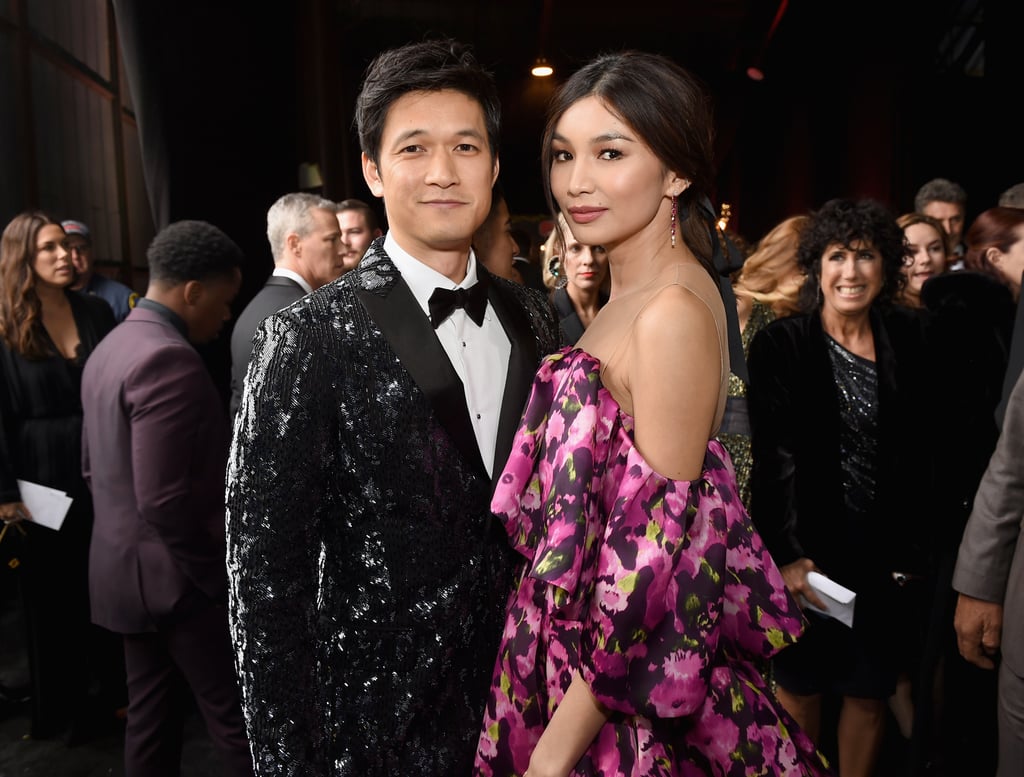 Gemma Chan and Harry Shum Jr. at the 2019 Critics' Choice Awards