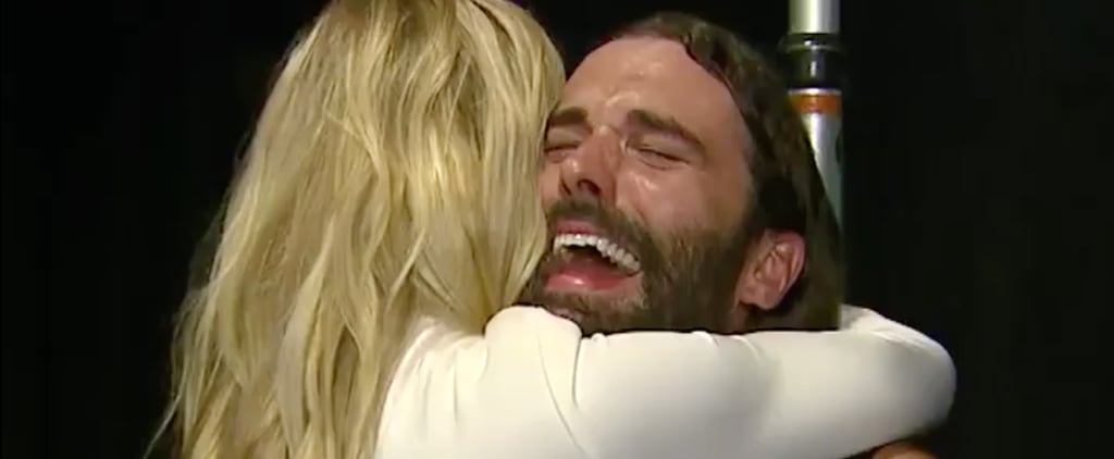 Sophie Turner Meeting Jonathan Van Ness at the VMAs Video