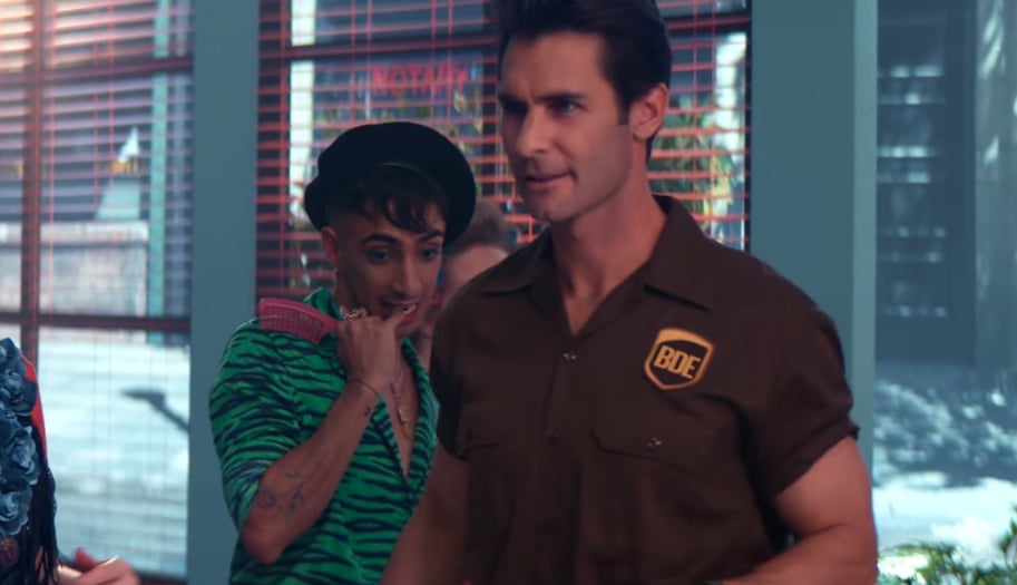 Legally Blonde UPS Guy in "Thank U, Next" Video