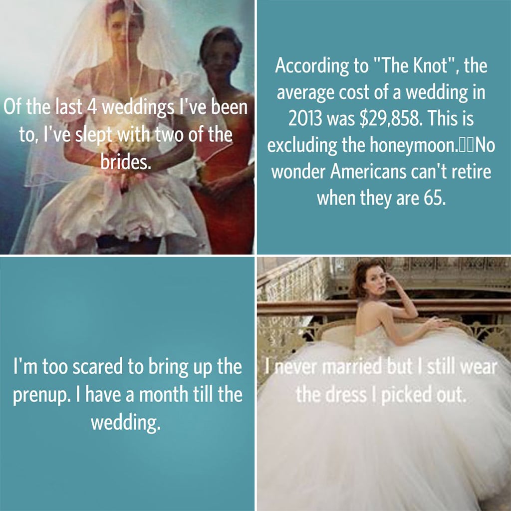 Secret App Wedding Confessions Popsugar Love And Sex 0322