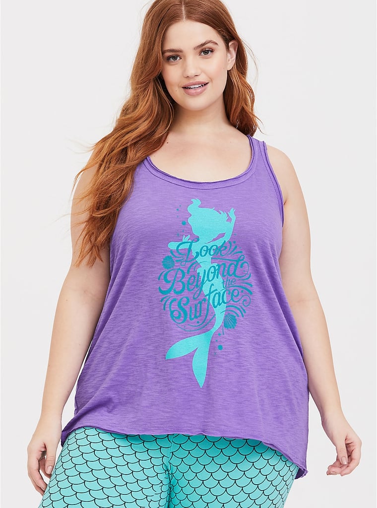Torrid x The Little Mermaid Ariel Look Beyond Sleep Tank