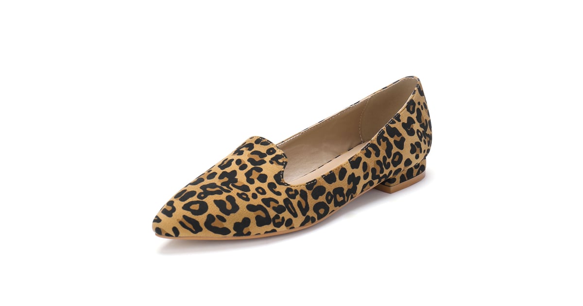Unique Bargains Leopard Loafer Flats | Cheap Flats For Women | POPSUGAR ...