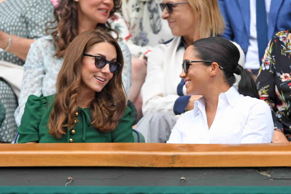 Meghan Markle and Kate Middleton at Wimbledon 2019 Pictures