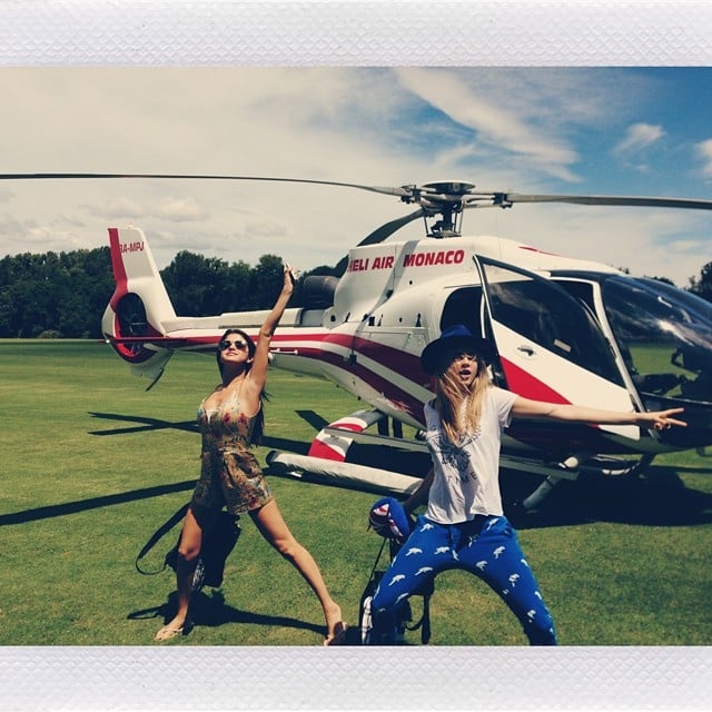 Selena Gomez geared up for her big birthday vacation with Cara Delevingne.
Source: Instagram user selenagomez