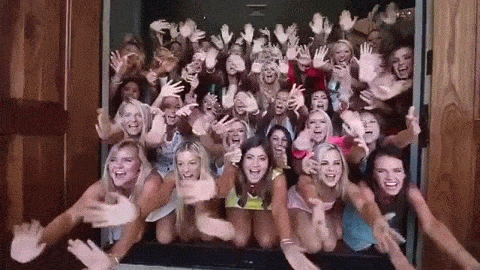 Meeting a Bunch of Random Girls For the First Time and Calling Them Sisters