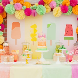 Popsicle-Themed Birthday Party