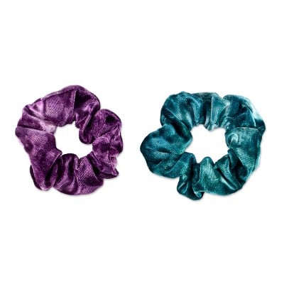 Sincerely Jules x Scunci Velvet Scrunchies 2-Pack