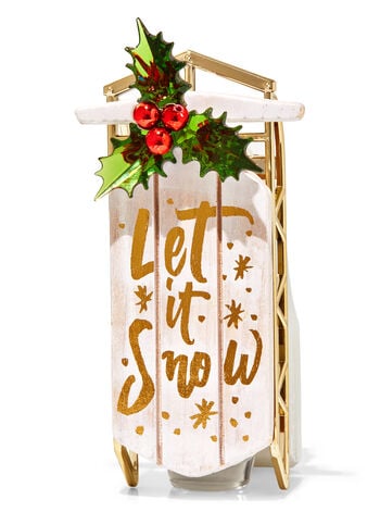 Let it Snow Sled Wallflowers Fragrance Plug