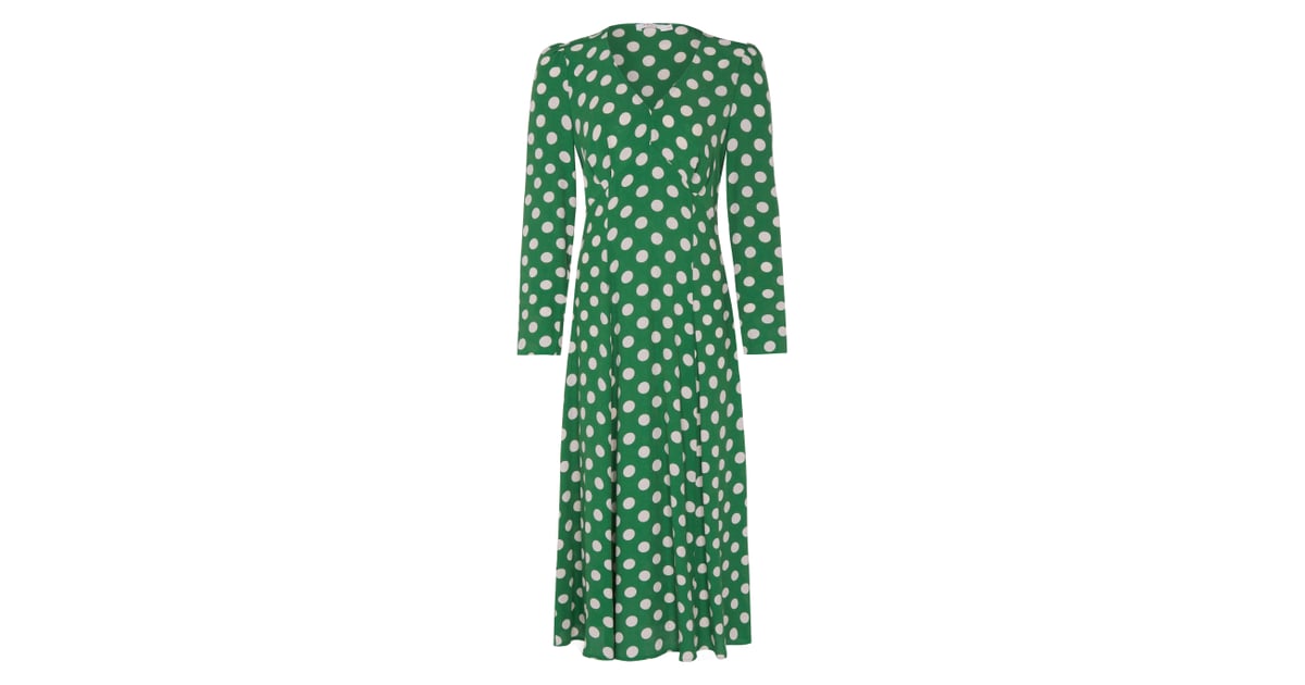 Finery London Crepe Polka Dot V-Neck Midi Tea Dress | M&S and Finery's ...
