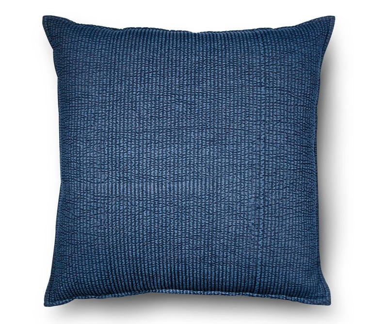 Threshold Blue Oversized Chambray Denim Throw Pillow